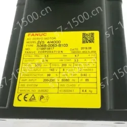Hot Sale Cnc Fanuc Ac Servo Motor Drive A06B-0063-B103 Spindle Kit Servomotor
