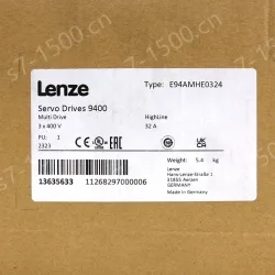 Original New Lenze 9400 Vector Frequency Inverter 0.75KW E94AMHE0324 Servo Drive