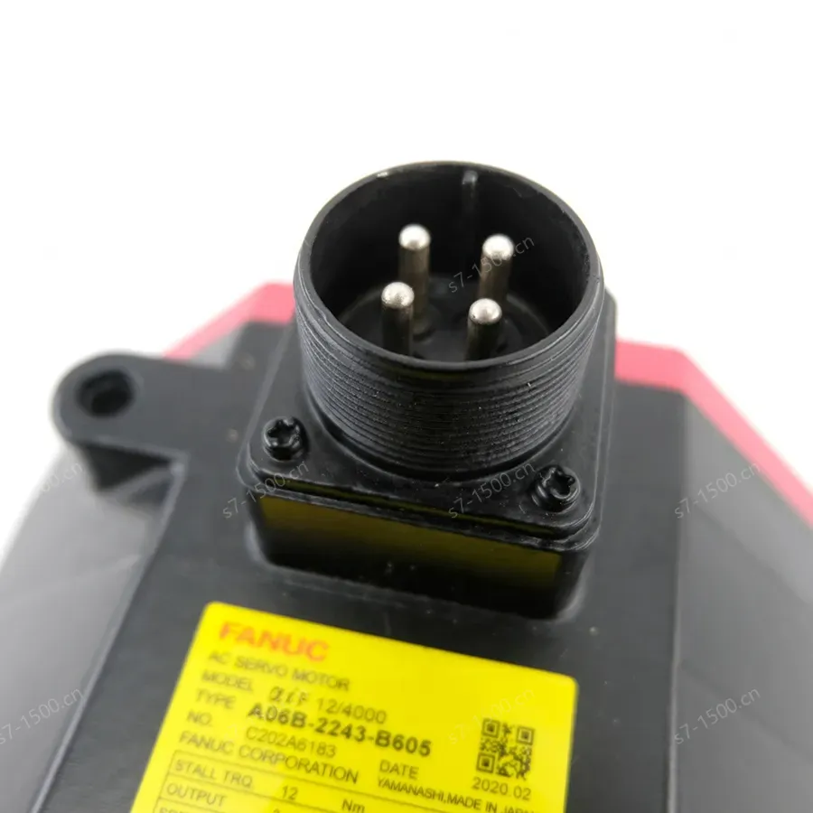 In Stock Original New Fanuc A06B-2243-B605 Servo Drive Motor AiF 12/4000 for Cnc Machine