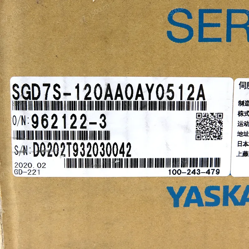 Brand New and Genuine with Good Quality Brake Control Board YASKAWA SGD7S-120AA0AY0512A for Industrial Machine