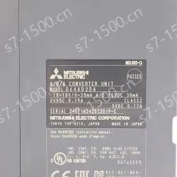 Original New Mitsubishi Q64AD2DA Analog Input/Output Module for Industrial Control and PLC Programming
