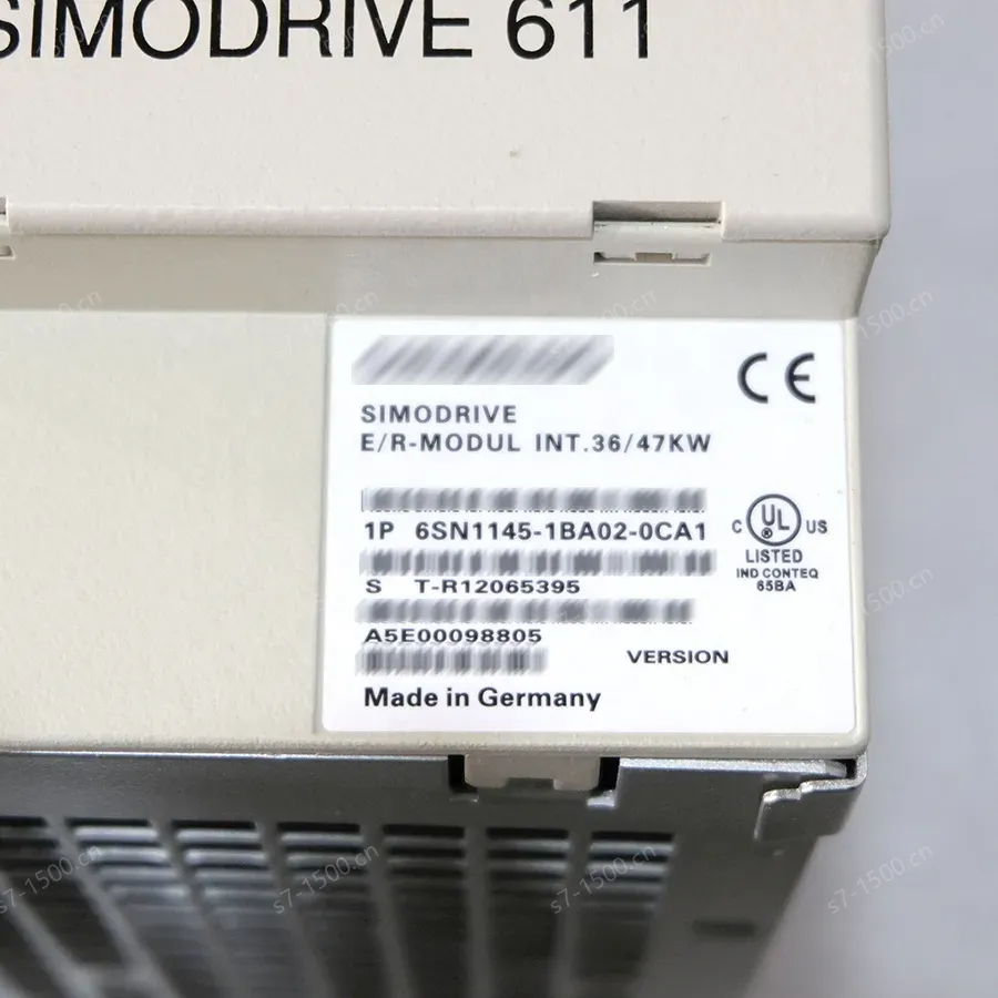 New and Original From Germany Siemens SIMODRIVE 611 Power Supply 6SN1145-1BA02-0CA1