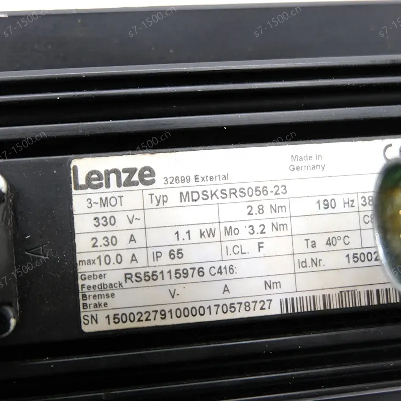 Lenze Original Brand Servo Motor 1.1Kw MDSKSRS056-23 Synchronous Servo Motor