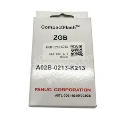 Original Fanuc A02B-0213-K213 Memory Card A87L-0001-0215#002GB Compact Flash