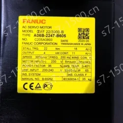 Fanuc Servo Motor AiF 22/3000-B A06B-2247-B605