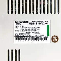 Original and New 400W Servo Drive Amplifier MDS-B-SVJ2-04 for Mitsubishi Japan Origin in Stock