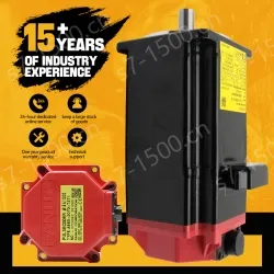 In Stock Servo Motor A06B-0117-B855#0049 Original Fanuc AC Servo Motor A06B-0117-B855