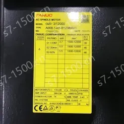 Original Fanuc Cnc Spindle Ac Motor A06B-1465-B123