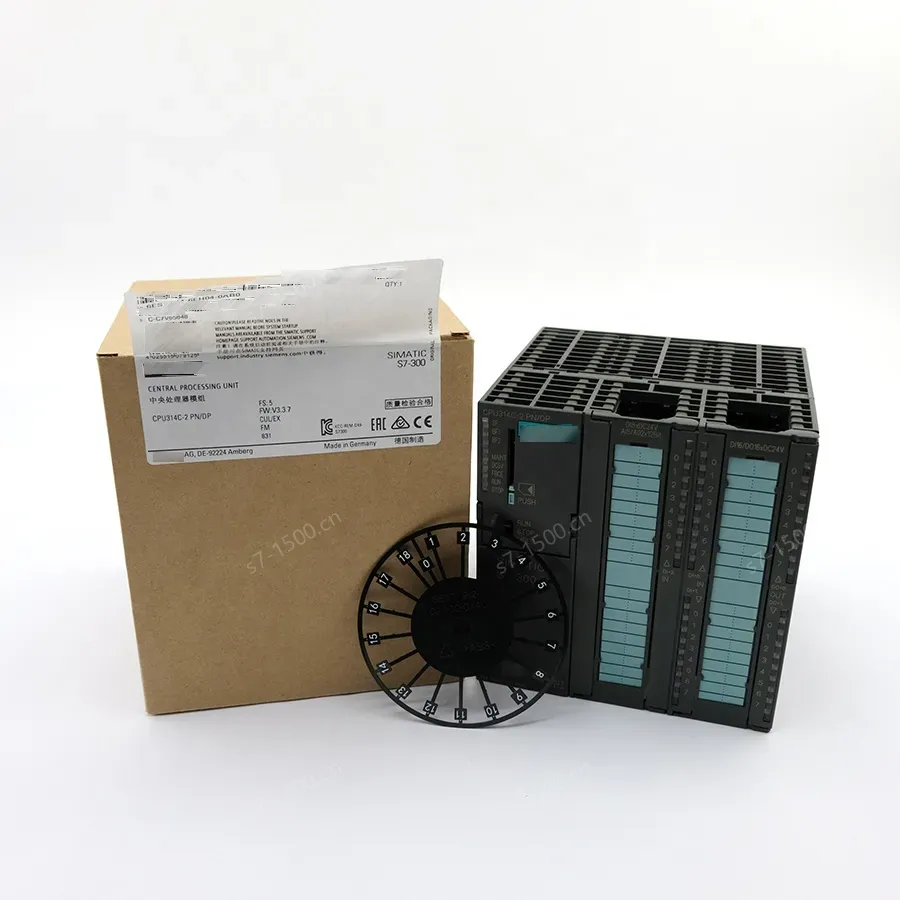Original 6ES7314-6EH04-0AB0 PLC CPU Module for Industrial Control and PLC Programming
