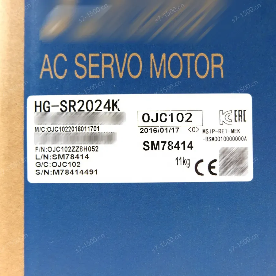 High Quality New and Original From Japan Mitsubishi Electric Servo Motor HG-SR2024K