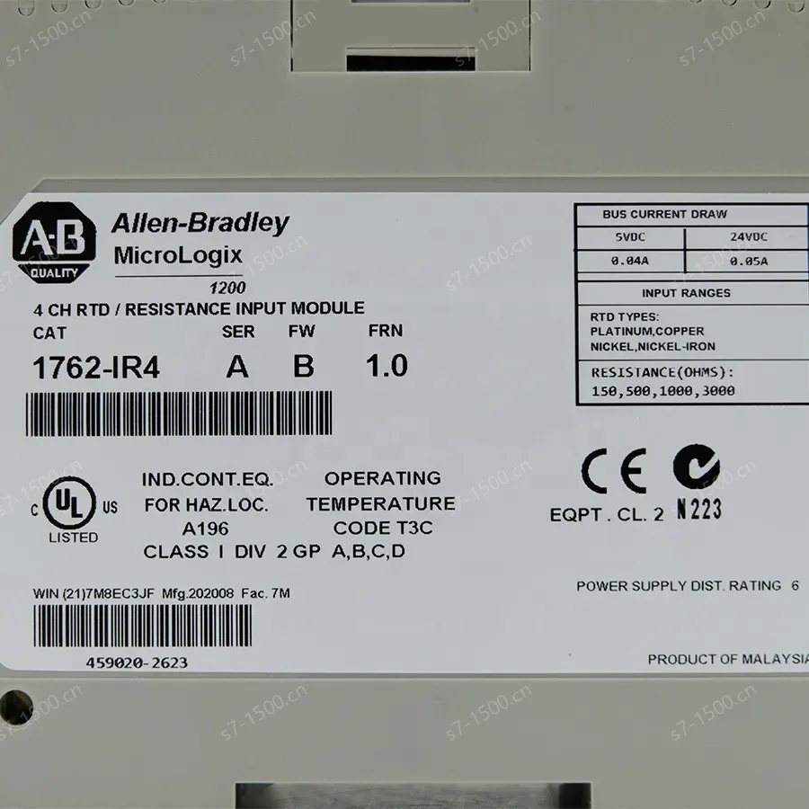 New 1756 Series PLC Module Allen PLC Module Bradley 1762-IR4 1762-of4 1762-if4 1762-l24bwar 1762-OB16 1762-0W16 1762-l24bxb