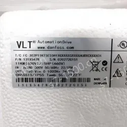 Original Danfoss FC-302P11KT5E55H1 VLT AutomationDrive 11kW Frequency Converter 380-480V VFD Drive in Stock