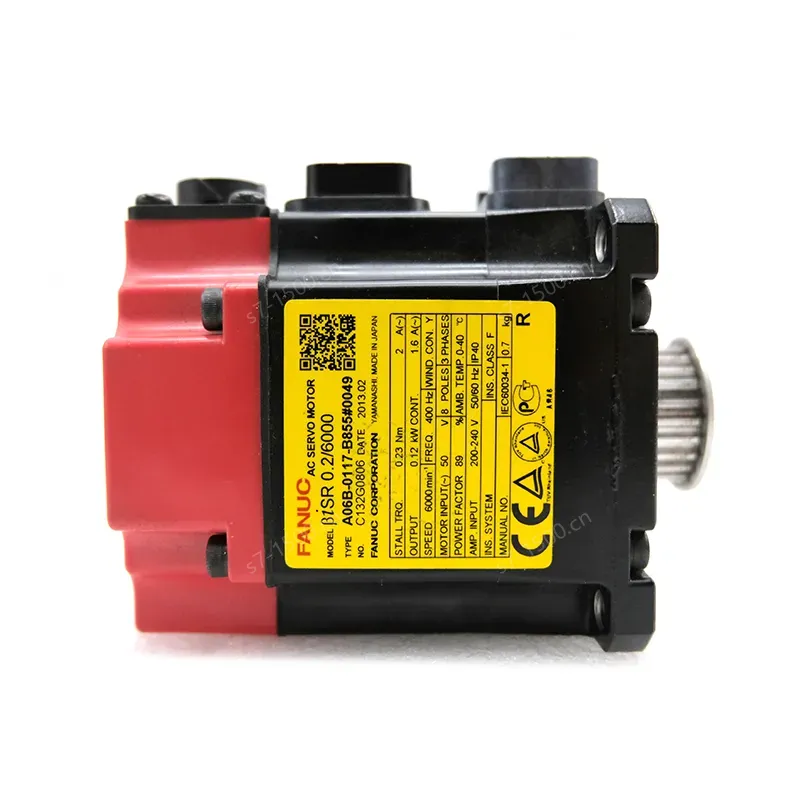 In Stock Servo Motor A06B-0117-B855#0049 Original Fanuc AC Servo Motor A06B-0117-B855